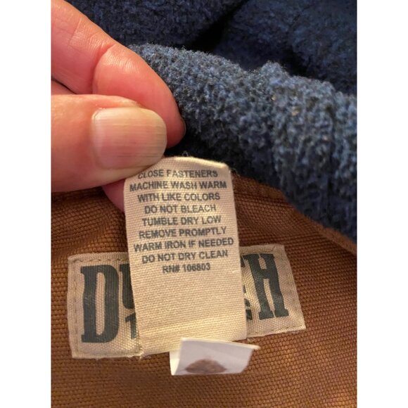 Duluth Trading Co Canvas Heavy Coat Mens XXL Brown Field Barn Chore Workwear - Picture 7 of 14